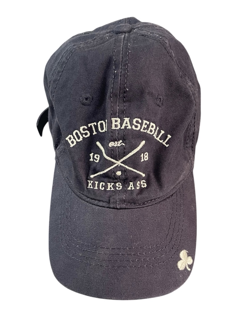 Rare Vintage Boston Baseball Kicks A Black Cap